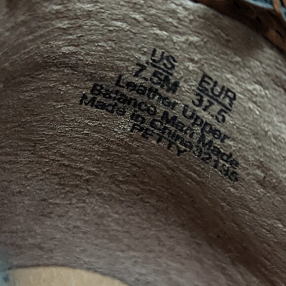 Sam Edelman Western Petty Suede Boot Black Leather Boho Stagecoach 7.5 - Picture 9 of 11